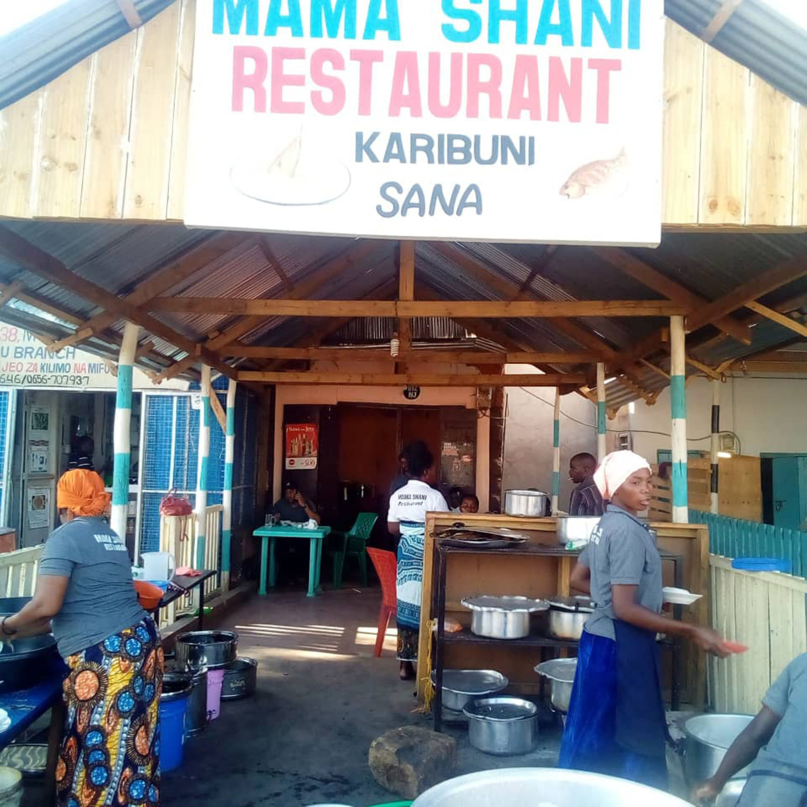 modern hotel building in tanzania, professional architectural photo